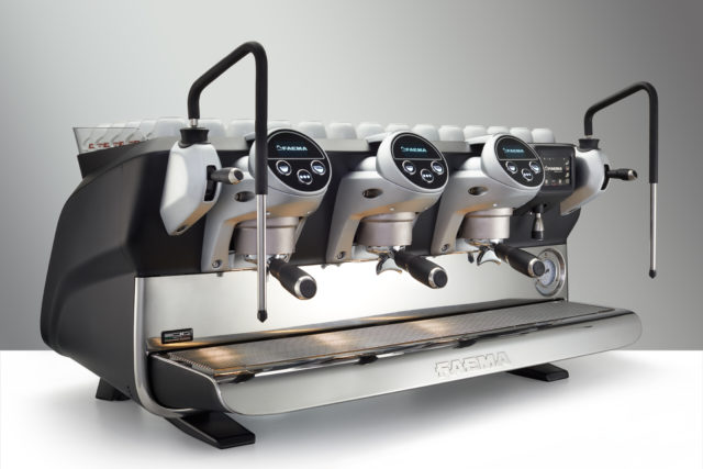Faema oficialus espresso aparatas baristu cempionate